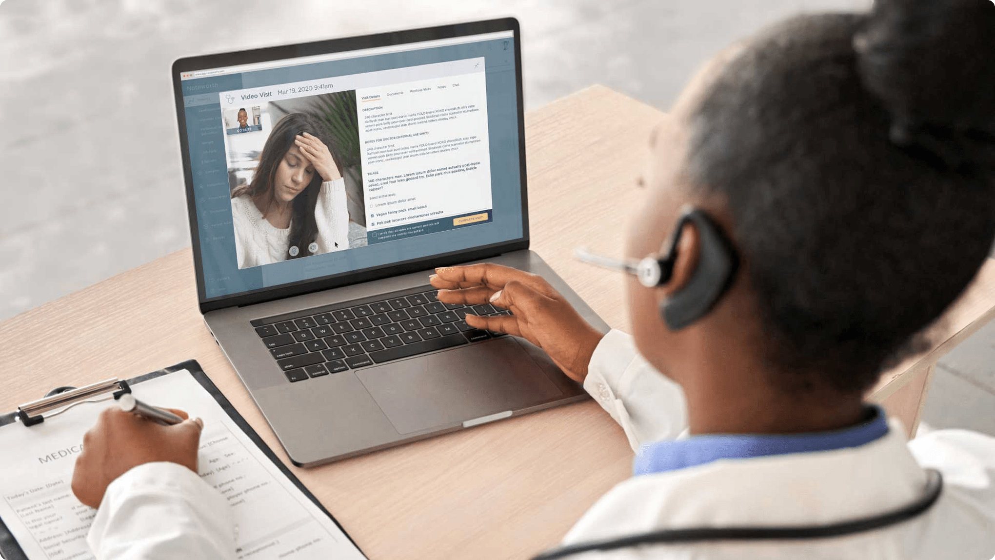 Noteworth video visits